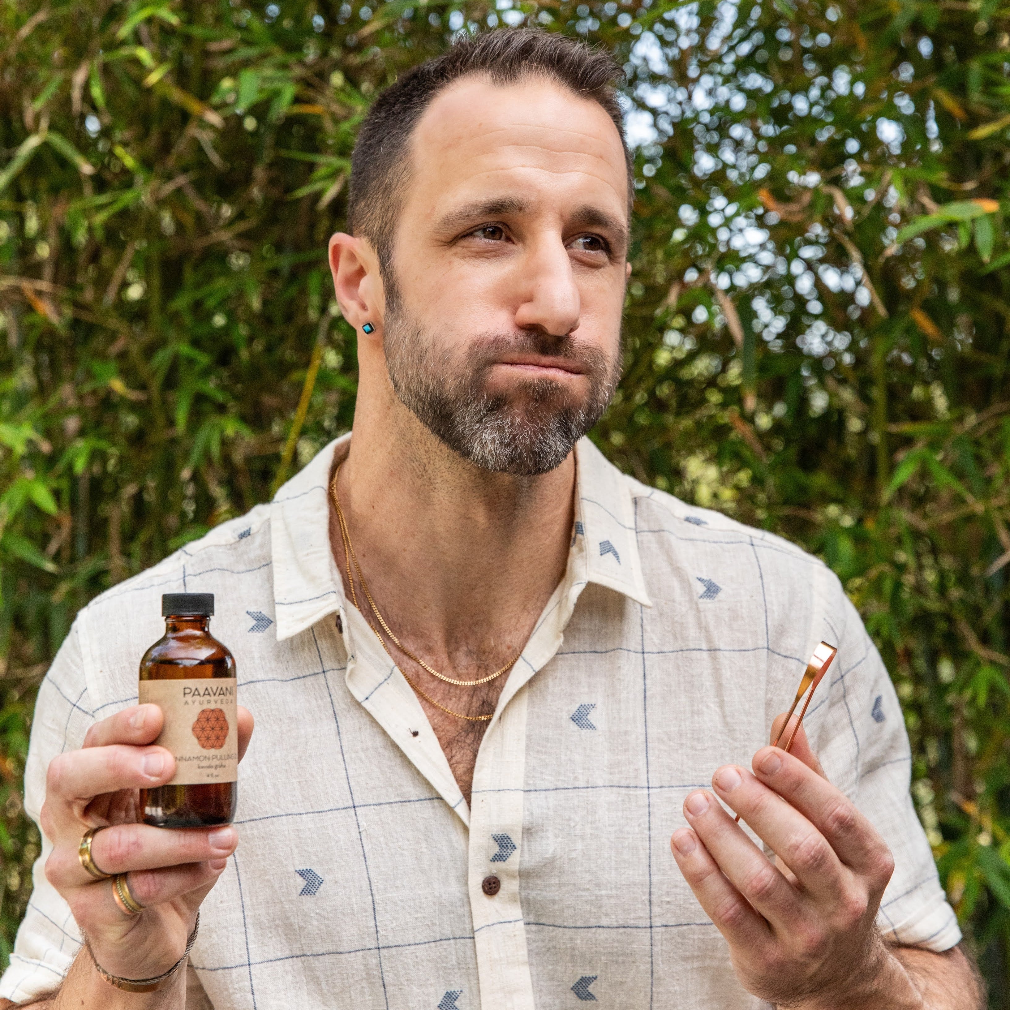 Cinnamon Oral Care Ritual | Ayurvedic Oil Pulling & Tongue Cleaning